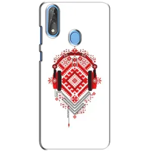 Силиконовый Чехол на ZTE Blade V10 с картинкой Вышиванки (Модная вышиванка)