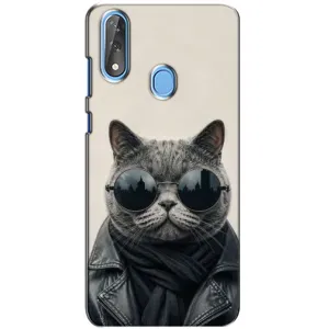 Чехол на тематику: Коты для ZTE Blade V10 (Модный кот)