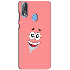 Чехлы с Патриком на ZTE Blade V10 (Мордочка Патрика)