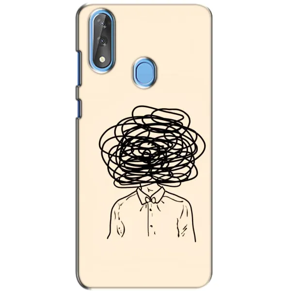 Чехол с рисунком «Мысли» для ZTE Blade V10 Чехол с рисунком «Мысли» для ZTE Blade V10