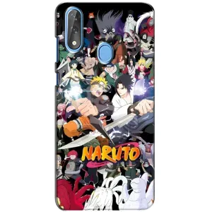 Купить Чехлы на телефон с принтом Anime для ZTE Blade V10 (Наруто постер)
