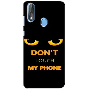 Чохол з Прикольним Принтом на ZTE Blade V10 (Не чіпай мій телефон)