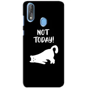 Бампер с изображением Котиков для ЗТЕ Блейд В10 (Not Today)