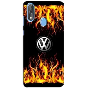 Чехол "Фольксваген" для ZTE Blade V10 (Огненный Лого)