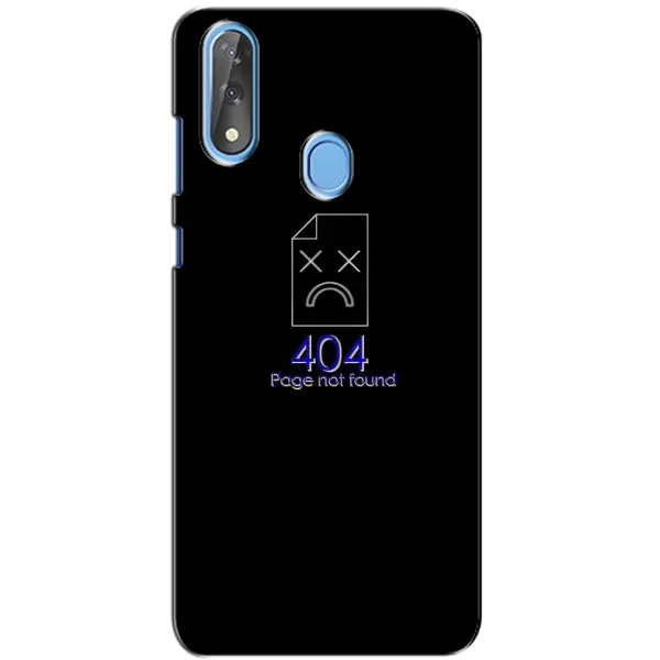 Чехол с рисунком «Ошибка 404» для ZTE Blade V10 Чехол с рисунком «Ошибка 404» для ZTE Blade V10