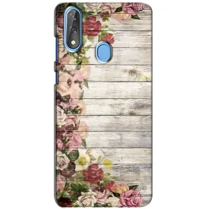 Чехлы с тематикой "ЦВЕТЫ" на ZTE Blade V10 (Плетущиеся цветы)