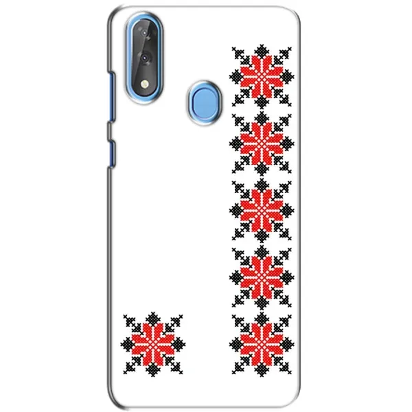 Чехол с рисунком «Силуэт вышиванки» для ZTE Blade V10 Чехол с рисунком «Силуэт вышиванки» для ZTE Blade V10