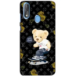 Чехлы Мишка Тедди для ЗТЕ Блейд В10 (Скейтер Тедди)