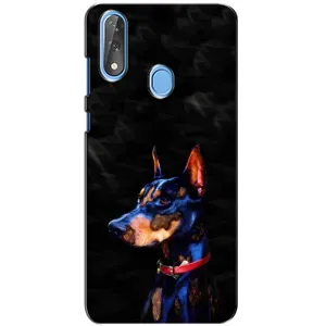 Бампер для ZTE Blade V10 з картинкою "Песики" (Собака Мопсік)