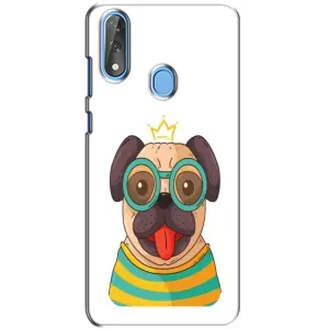 Бампер для ZTE Blade V10 з картинкою "Песики" (Собака Король)