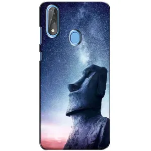 Чохли (ТПУ) (смішні стікери) для ZTE Blade V10 (Статуя)