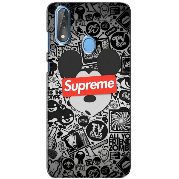 Чехол с рисунком «Supreme Маус» для ZTE Blade V10 Чехол с рисунком «Supreme Маус» для ZTE Blade V10