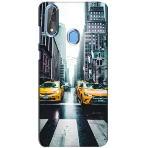 Силиконовый бампер (Работники) на ZTE Blade V10 (Такси)