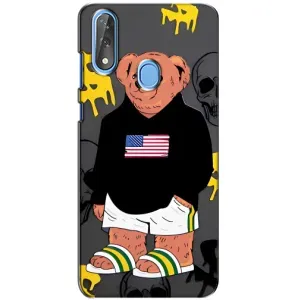 Чехлы Мишка Тедди для ЗТЕ Блейд В10 (Teddy USA)
