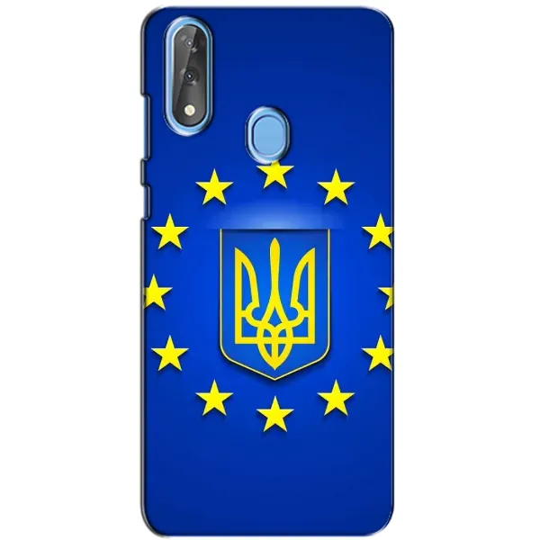 Чехол с рисунком «Украина это Европа» для ZTE Blade V10 Чехол с рисунком «Украина это Европа» для ZTE Blade V10