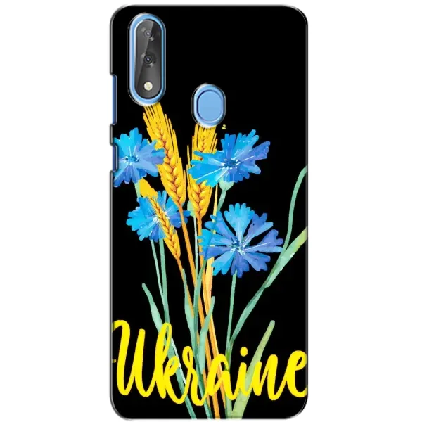Чехол с рисунком «Ukraine в цветочках» для ZTE Blade V10 Чехол с рисунком «Ukraine в цветочках» для ZTE Blade V10