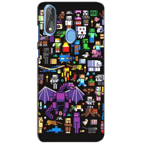 Чехол с рисунком «Все персонажи» для ZTE Blade V10
