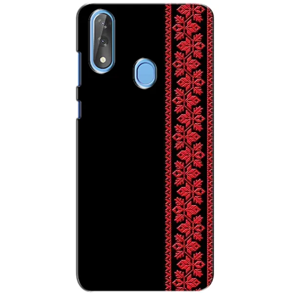 Чехол с рисунком «Вышиванка на черном» для ZTE Blade V10 Чехол с рисунком «Вышиванка на черном» для ZTE Blade V10