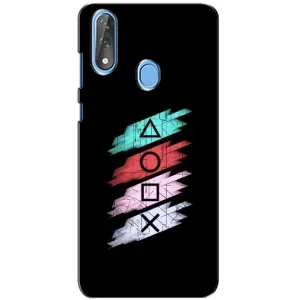 Чехол КИБЕРСПОРТ для ZTE Blade V10 (Значки Sony)