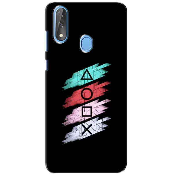 Чехол с рисунком «Значки Sony» для ZTE Blade V10 Чехол с рисунком «Значки Sony» для ZTE Blade V10