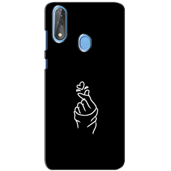 Чехол с рисунком «Знак Сердечка» для ZTE Blade V10