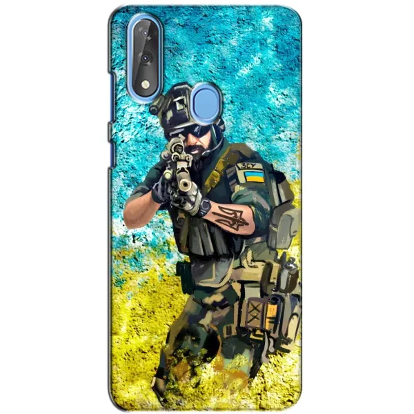Чехол с рисунком «ЗСУ Воин» для ZTE Blade V10 Чехол с рисунком «ЗСУ Воин» для ZTE Blade V10