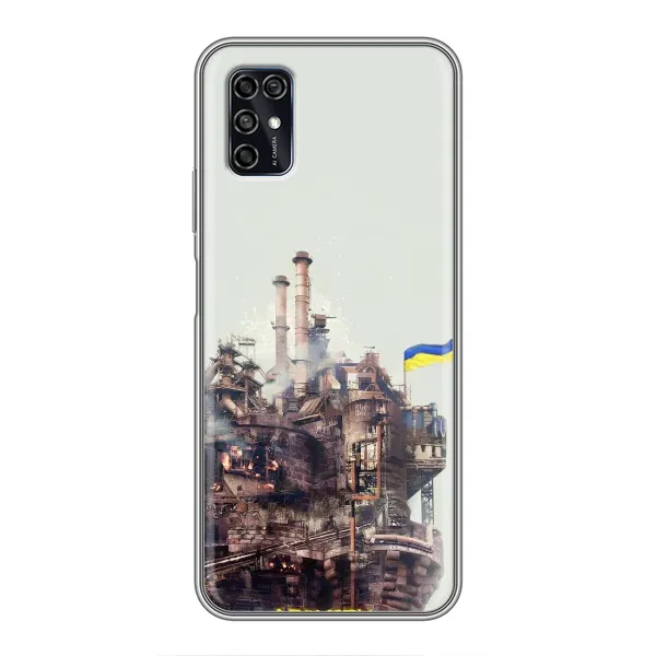 Чехол с рисунком «Азовсталь» для ZTE Blade V2020 Smart Чехол с рисунком «Азовсталь» для ZTE Blade V2020 Smart