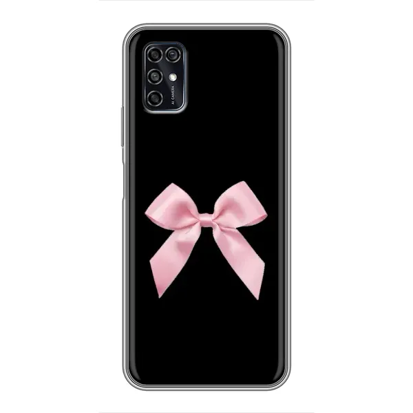 Чехол с рисунком «Бант на черном» для ZTE Blade V2020 Smart Чехол с рисунком «Бант на черном» для ZTE Blade V2020 Smart