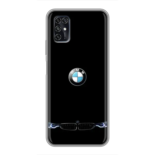 Чехол с рисунком «Черный BMW» для ZTE Blade V2020 Smart Чехол с рисунком «Черный BMW» для ZTE Blade V2020 Smart