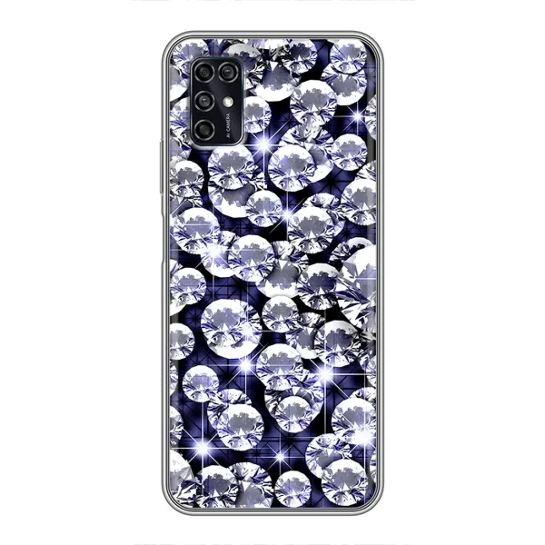 Чехол с рисунком «Бриллианты» для ZTE Blade V2020 Smart Чехол с рисунком «Бриллианты» для ZTE Blade V2020 Smart