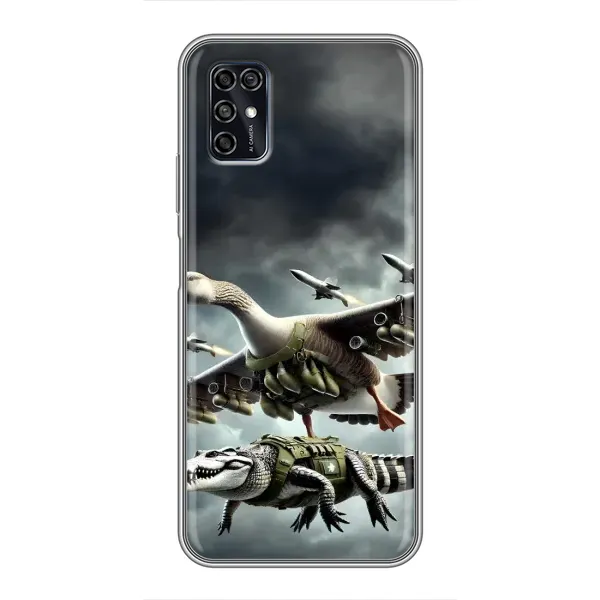 Чехол с рисунком «Гусини и крокодило» для ZTE Blade V2020 Smart Чехол с рисунком «Гусини и крокодило» для ZTE Blade V2020 Smart