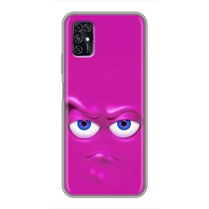 Силиконовые Чехлы (смешные стикеры) для ZTE Blade V2020 Smart (Хитрая мордочка)