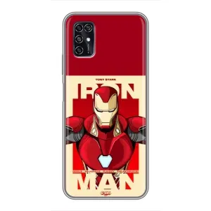 Чехол Супергерой Железный человек на ZTE Blade V2020 Smart (Iron man)