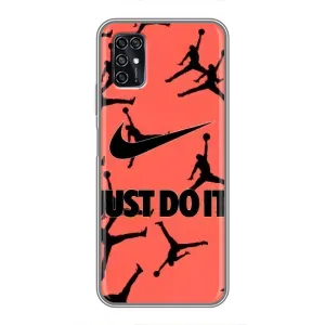 Силіконовый Чохол Nike Air Jordan на ЗТЕ В2020 Смарт (Just Do It)
