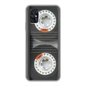 Чехол с Прикольным принтом на ZTE Blade V2020 Smart (Кассета магнитофона)