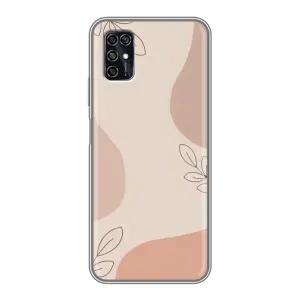 Чохол квітковий дизайн для ZTE Blade V2020 Smart (Кориневий фон)