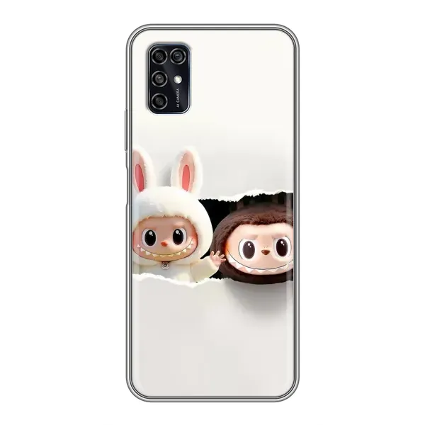 Чехол с рисунком «Фигурки Labubu» для ZTE Blade V2020 Smart Чехол с рисунком «Фигурки Labubu» для ZTE Blade V2020 Smart