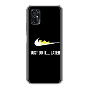 Силіконовый Чохол на ZTE Blade V2020 Smart з картинкою НАЙК (Later)
