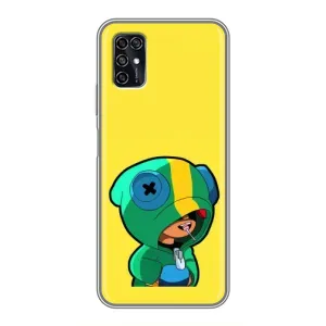 Чохол Бравл Старс для ZTE Blade V2020 Smart (Леон (LEON))