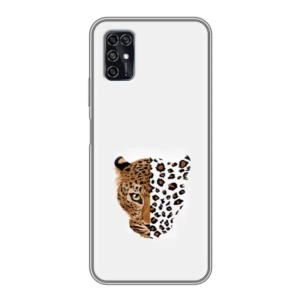 Чехол с рисунком «Леопард на белом» для ZTE Blade V2020 Smart Чехол с рисунком «Леопард на белом» для ZTE Blade V2020 Smart