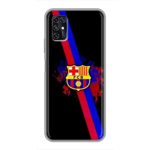 Чехол для ZTE Blade V2020 Smart (Барселона) (Лого Барсы)