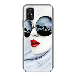 Чехол с картинкой Модные Девчонки ZTE Blade V2020 Smart (Любительница коней)