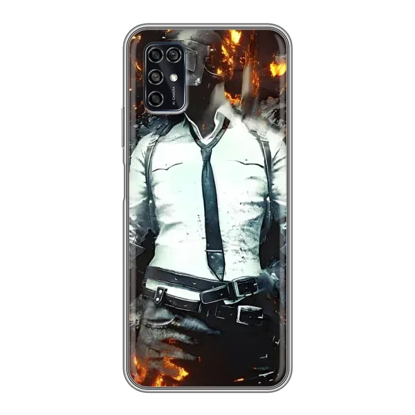 Чехол с рисунком «Man Пубг» для ZTE Blade V2020 Smart Чехол с рисунком «Man Пубг» для ZTE Blade V2020 Smart