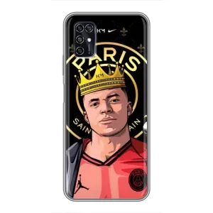 Чохол (TPU) з Футболістом на ZTE Blade V2020 Smart (Mbappe King)