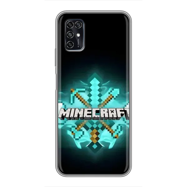 Чехол с рисунком «MineCraft 2» для ZTE Blade V2020 Smart