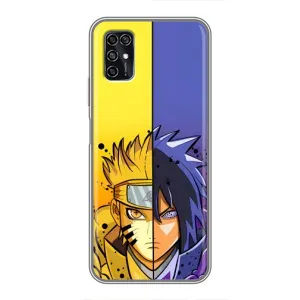 Купить Чохли на телефон з принтом Anime для ZTE Blade V2020 Smart (Naruto Vs Sasuke)