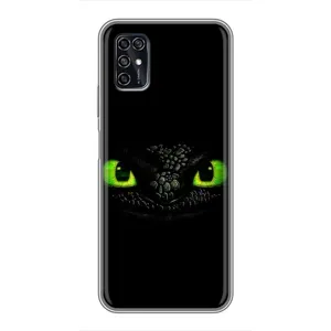 Чехол дракон Беззубик для ZTE Blade V2020 Smart (Глаза Беззубика)