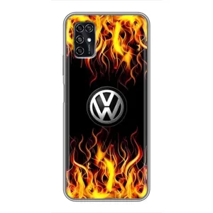 Чохол "Фольксваген" для ZTE Blade V2020 Smart (Вогняний Лого)