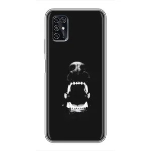 Чехол ДОБЕРМАН для ZTE Blade V2020 Smart (Пасть добермана)