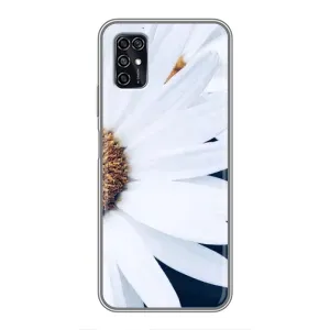 Чохол з ромашками на ZTE Blade V2020 Smart (Пів ромашки)